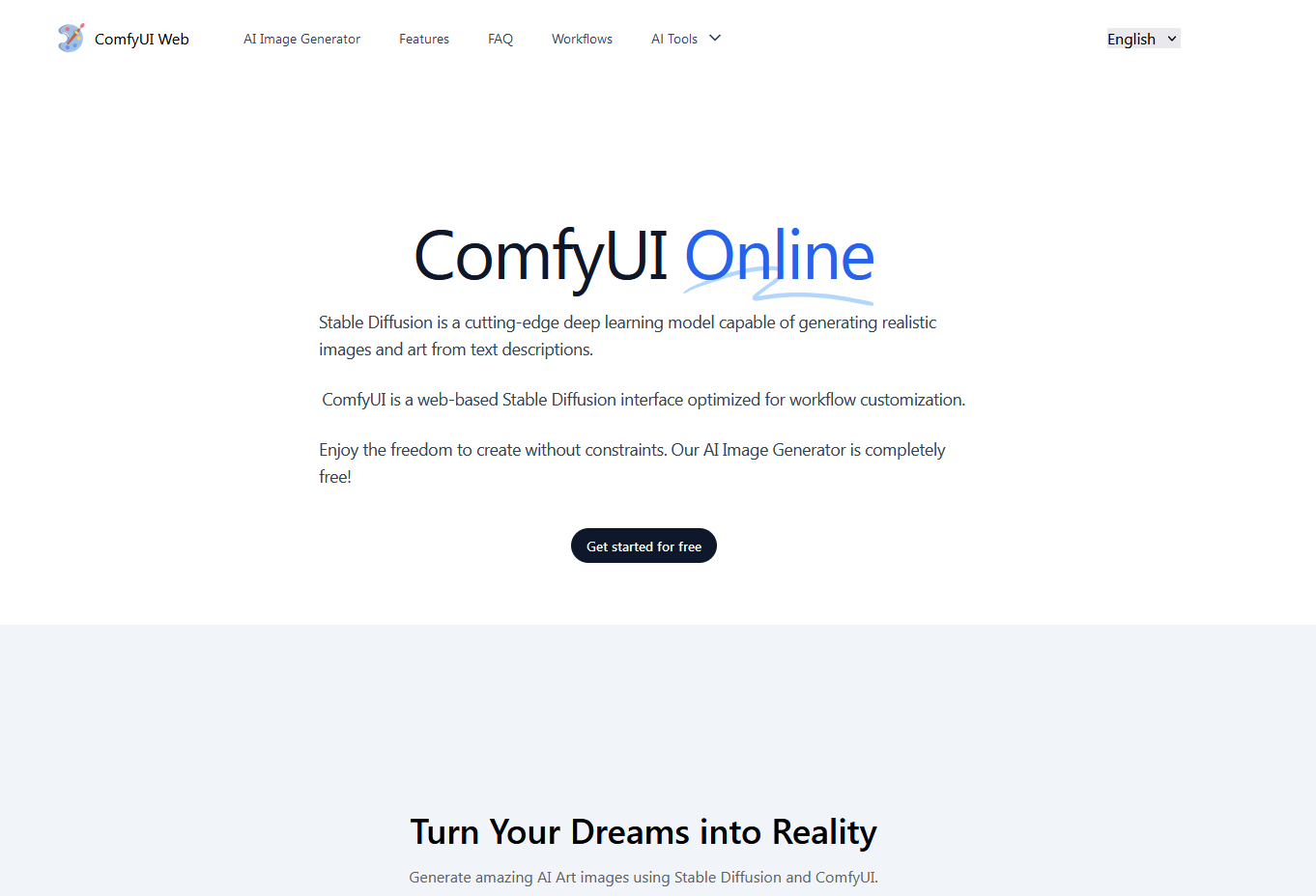 ComfyUI Online Image